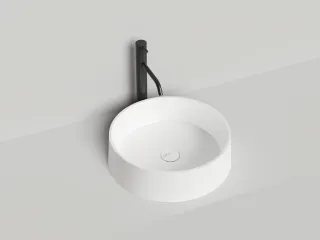 Накладная раковина Salini Gloria 01 S-Stone 1102201M 44см белый матовый