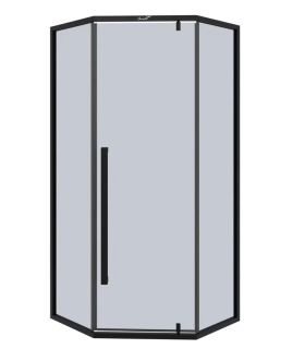 Душевой уголок Cerutti SPA C3AB 90x90см чёрный