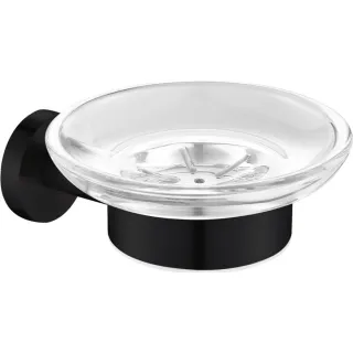 Мыльница Aquanet 241913 чёрный матовый