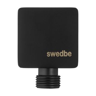 Шланговое подсоединение Swedbe Platta 5508B чёрный