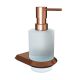 Дозатор жидкого мыла Knotlor LD103RB, бронза