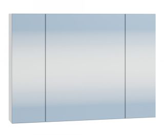 Зеркальный шкаф СанТа Аврора 700349 90см белый