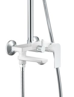 Душевая стойка Haiba HB24505-8 белый