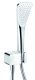 Душевая лейка Kludi Fizz с держателем хром 6767005-00