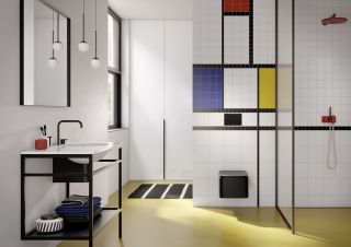 Клавиша смыва TECE TECEsquare 9240825 чёрный матин