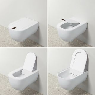 Унитаз  Artceram THE ONE THV001 15 00 grigio oliva