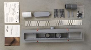 Душевой лоток Paini Medium CH750MN с рамкой 75см хром глянец