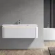 Мебель B&W U925.1200 основной шкаф, Unihopper, Corian раковина-столешница / LED light (1200x520x400)