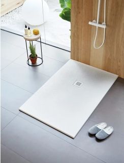 Душевой поддон Starohome Solid 1237474 100x90см белый матовый