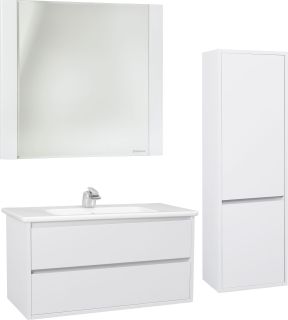 Тумба под раковину Bellezza Лоренцо 100см белый 00000007031