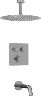 Душевой комплект Milleau Tissage TERMO 2SBIT/324.2-CR хром