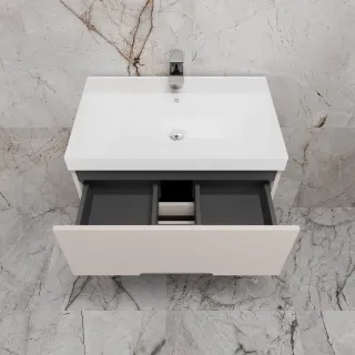 Напольная тумба под раковину Style Line Матис ЛС-00002434 70 см кремовый