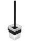 Ёршик для унитаза Lemark Smooth Line 9762020 с держателем чёрный матовый