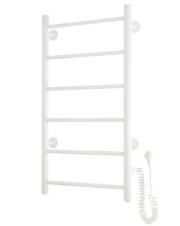 Полотенцесушитель электрический Domoterm Аврора DMT 109-6 40х80 EK R белый