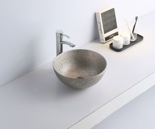 Раковина CeramaLux 7226SS серая 41 см