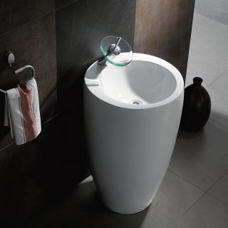 Раковина  CeramaLux B133 белая  50.5 см