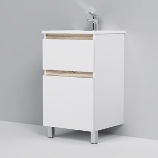 Тумба под раковину AM.PM X-Joy M85A-FSX0502WG-WCC0502WG белый 50 см