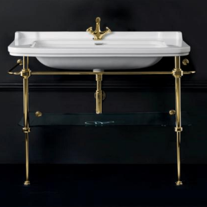 Консоль для раковину Kerasan Waldorf 9203K2oro золото