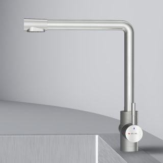 Смеситель для кухни Am.Pm X-Joy S F85B05711 с каналом для питьевой воды сатин