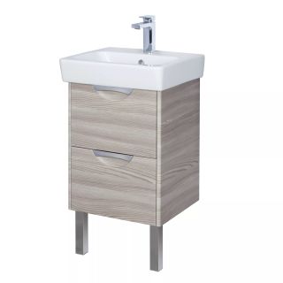 Тумба под раковину Акватон Сильва 50см дуб фьорд 1A211701SIW60