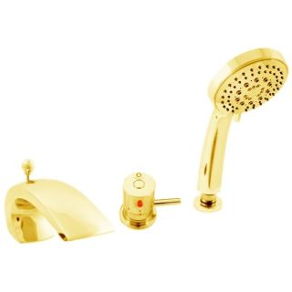 Смеситель на борт ванны Rav Slezak Dunaj DT272.5SZ золото