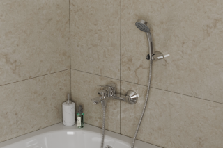 Смеситель для ванны с коротким изливом RUSH Haiti (HA1935-44)