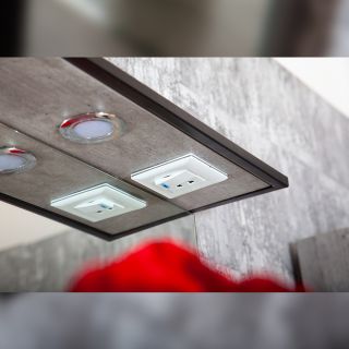 Зеркало с подсветкой Бриклаер Лофт 4627125413339 60 см метрополитен грей