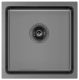 Мойка кухонная Paulmark Vista PM304444-GM воронёная сталь