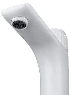 Смеситель для раковины Wonzon & Woghand Click WW-A40412-MW белый матовый