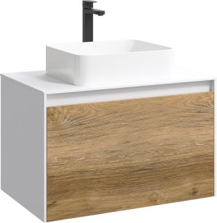 Корпус тумбы под раковину Aqwella Mobi 80 MOB0108W