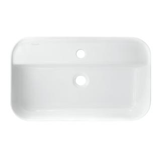 Раковина Sanita Luxe Infinity Shelf  WB.CT/Infinity/60-C.Shelf/WHT.G/S1 60 см