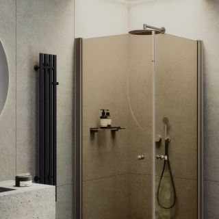 Душевой уголок MaybahGlass MGY-1302-2 90x90см бронза