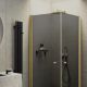 Душевой уголок MaybahGlass MGY-1296-3 80x80см золото