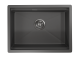 Мойка кухонная Granula 6045U, ГРАФИТ МАТОВЫЙ