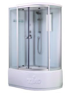 Душевая кабина Timo Standart T-6620SFL Silver Fabric 120x85см