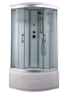 Душевая кабина Timo Standart Silver Fabric 90*90*220