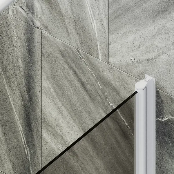 Шторка на ванну MaybahGlass MGV-616-1 70см белый