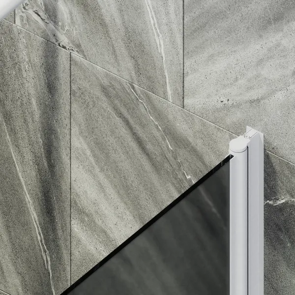 Шторка на ванну MaybahGlass MGV-609-1 50см белый