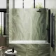 Шторка на ванну MaybahGlass MGV-621-6 80см чёрный