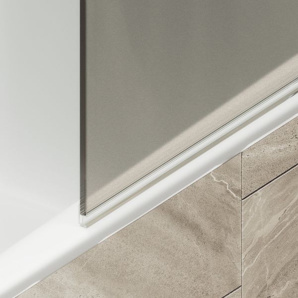 Шторка на ванну MaybahGlass MGV-784-2 70см бронза