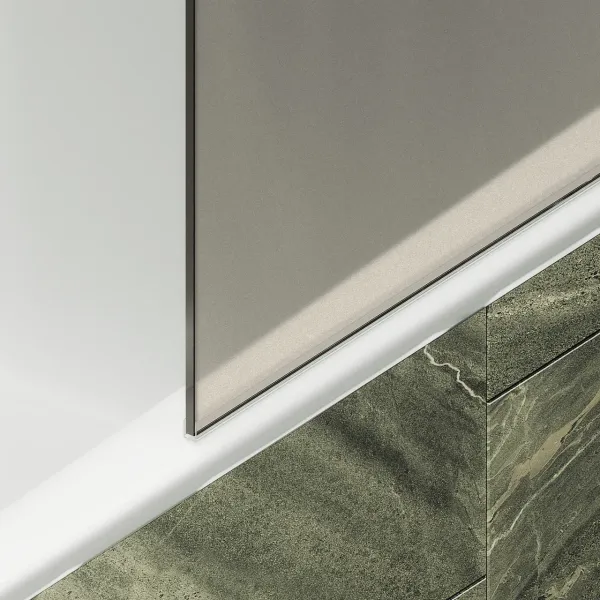 Шторка на ванну MaybahGlass MGV-73-6ш 50см чёрный