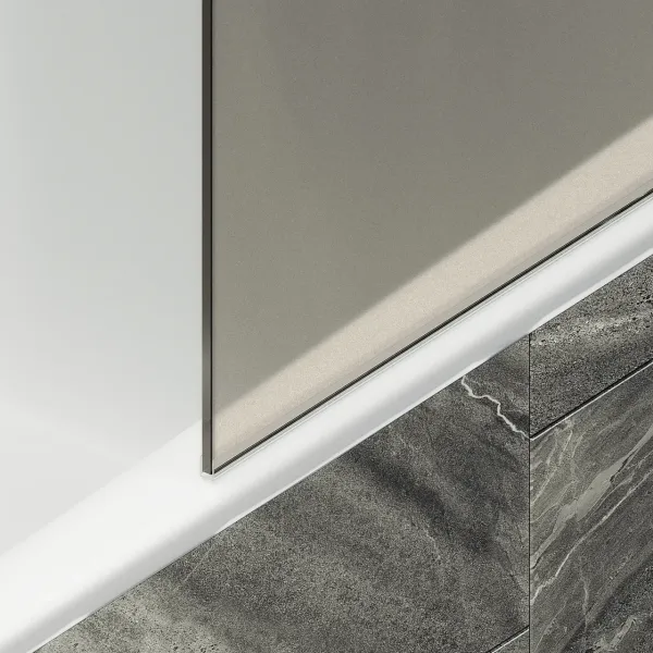 Шторка на ванну MaybahGlass MGV-75-1ш 70см белый