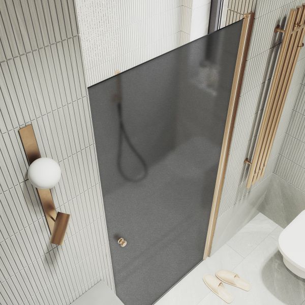 Душевая дверь MaybahGlass MGD-807-2 80см бронза