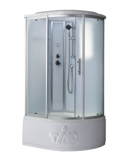 Душевая кабина Timo Standart  T-6610SL Silver Fabric 110x85см