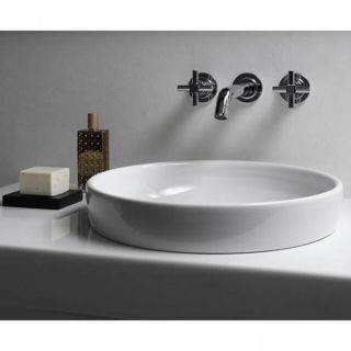 Раковина Vitra W.Jewels 4334B003-1361 40cm-цвет белый