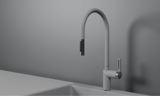 Смеситель для кухни Granula 8172, БАЗАЛЬТ базальт