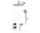 Wasserkraft А16031 Thermo Встраиваемый комплект для душа с верхней душевой насадкой и лейкой