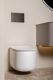 Подвесной унитаз Boheme Flow 969-SET-MW безободковый смыв торнадо белый матовый