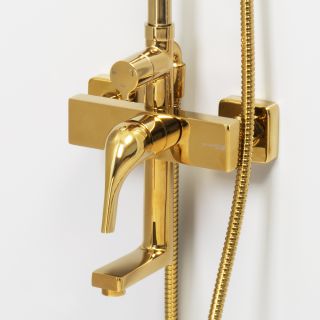 Душевой комплект WasserKRAFT A171.256.207.PG золото