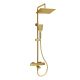 Душевой комплект WasserKRAFT A199.198.201.BG Thermo золото